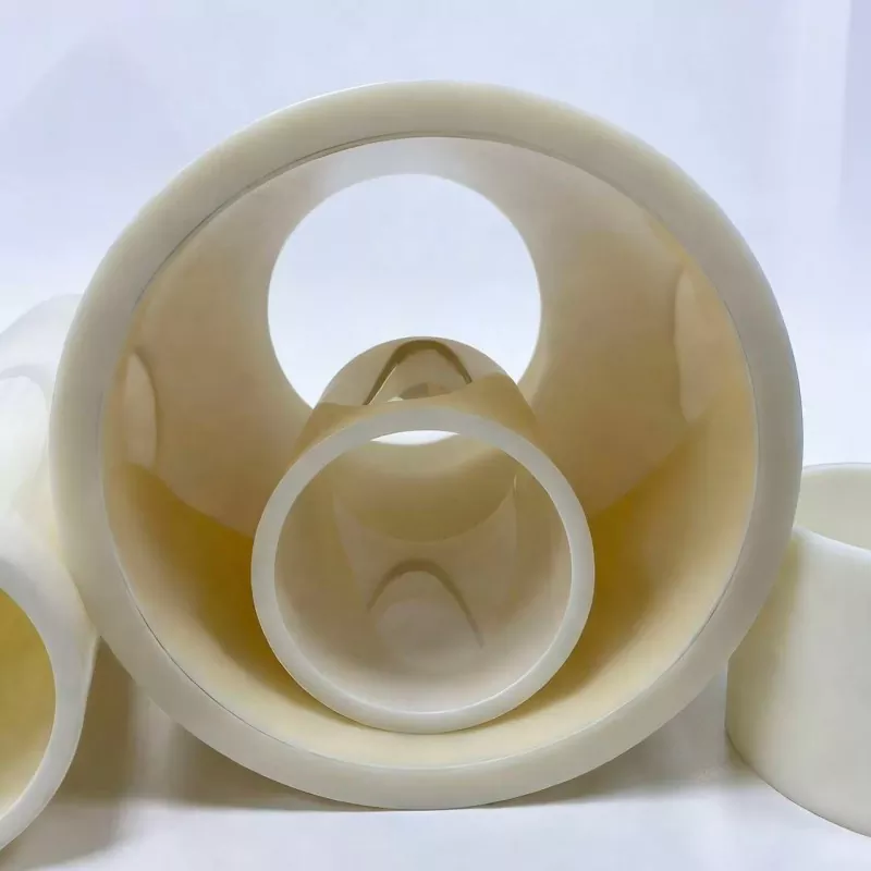 6-tommers 10 mm tekstilindustri vikle ABS-rør